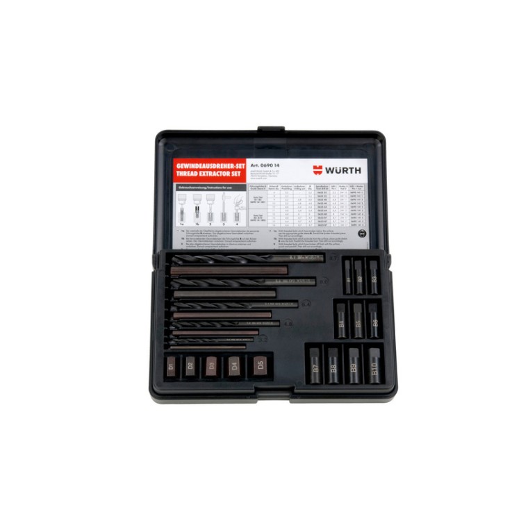 SADA VYVRTÁVAČŮ ZÁVITU 25ks