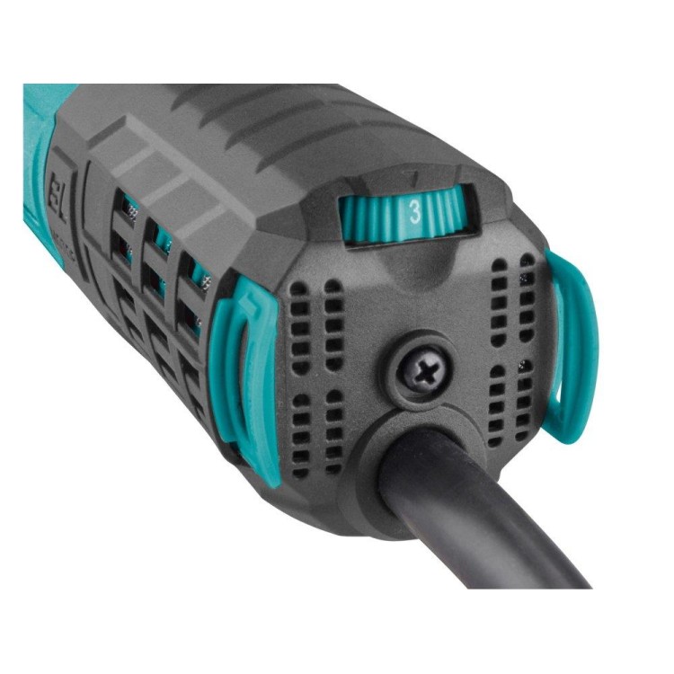 EXTOL INDUSTRIAL 8792010 Bruska úhlová s regulací rychlosti, 125mm, 1550W