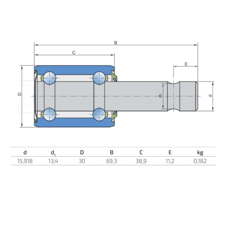 Ložisko FKL AGRO 885154B