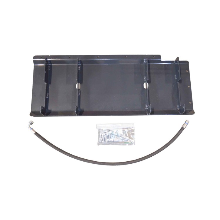 Úprava hydr. systému - narážení balíku do cívky folie