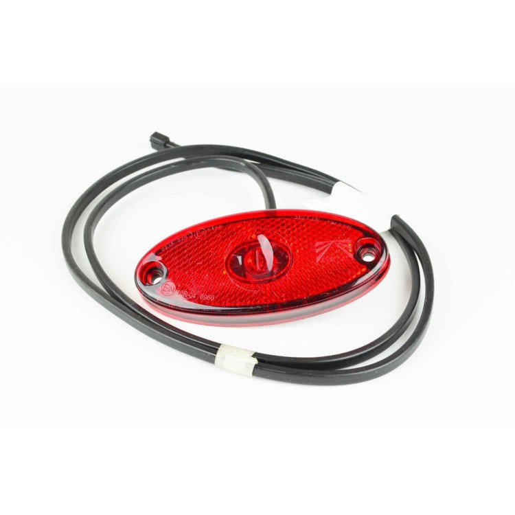 Světlo poziční červené LED+1m kabel
