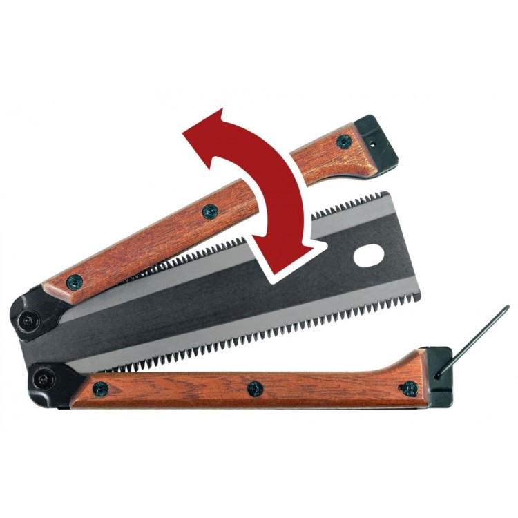 FORTUM 4772120 Pila japonská ruční, dvoubřitá, zavírací 300 mm