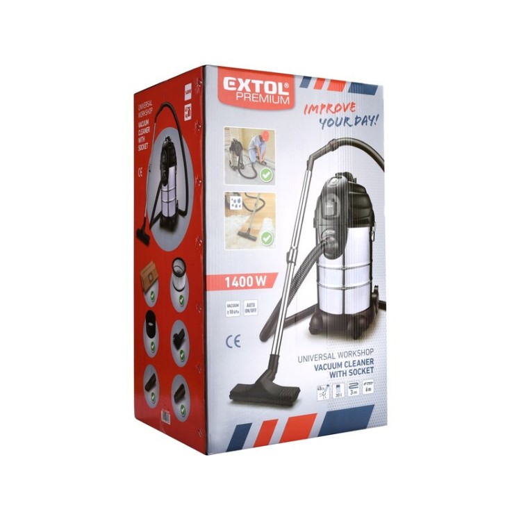 Extol 8895800 Vysavač dílenský