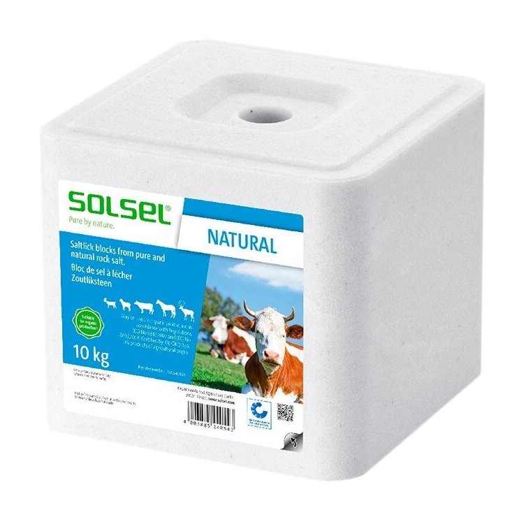 Solný a minerální liz SOLSEL UNIVERSAL Se 20, Cu 0,kostka 10 kg - 1 ks