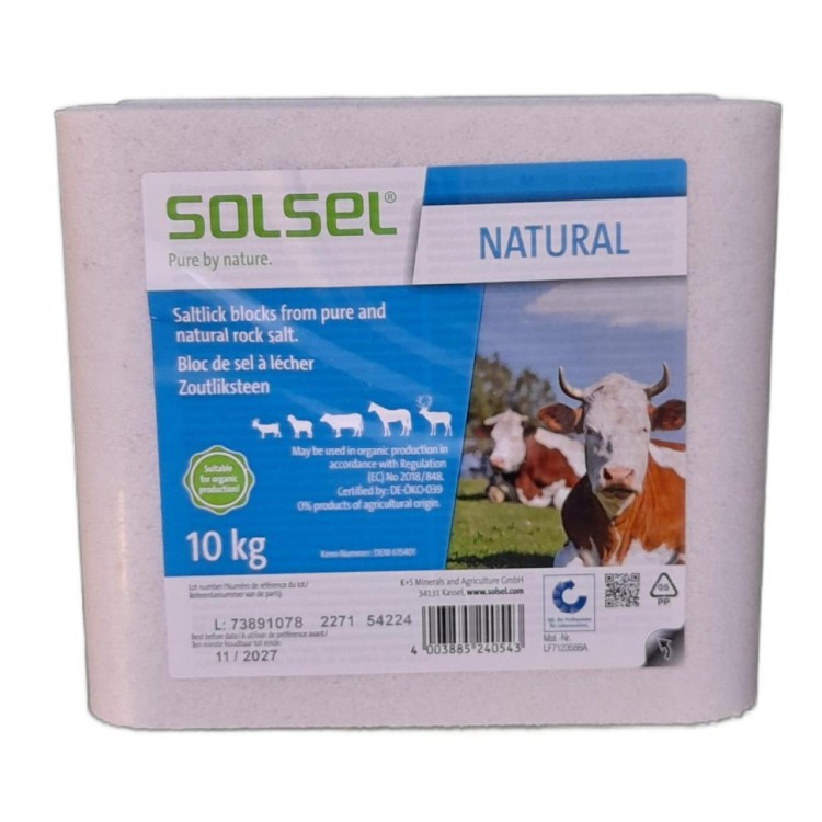 Solný a minerální liz SOLSEL UNIVERSAL Se 20, Cu 0,kostka 10 kg - 1 ks