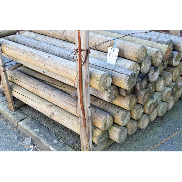 Kůl ohradníkový dřevěný impregnovaný 100x1800 mm