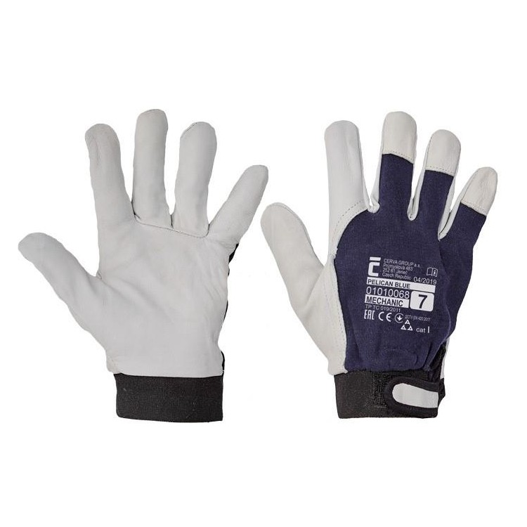 Pracovní rukavice PELICAN Blue vel. 8