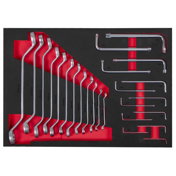 AHProfi AH61360R Dílenský vozík Magnus XXL s nářadím, 12 zásuvek, 360 ks