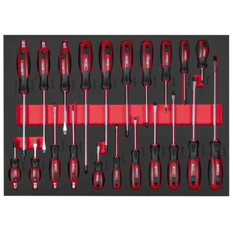 AHProfi AH61360R Dílenský vozík Magnus XXL s nářadím, 12 zásuvek, 360 ks