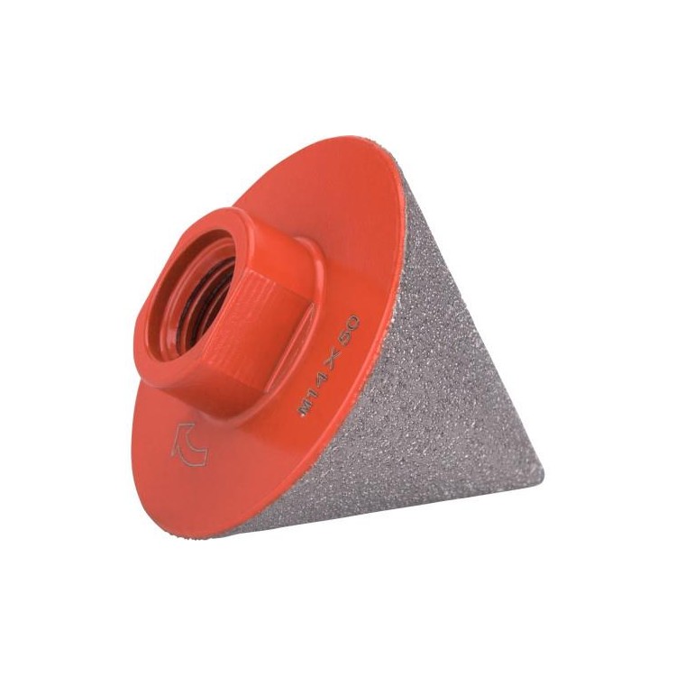 EXTOL PREMIUM 8801852 Korunka brusná diamantová-kužel, 0 2-50mm, M14