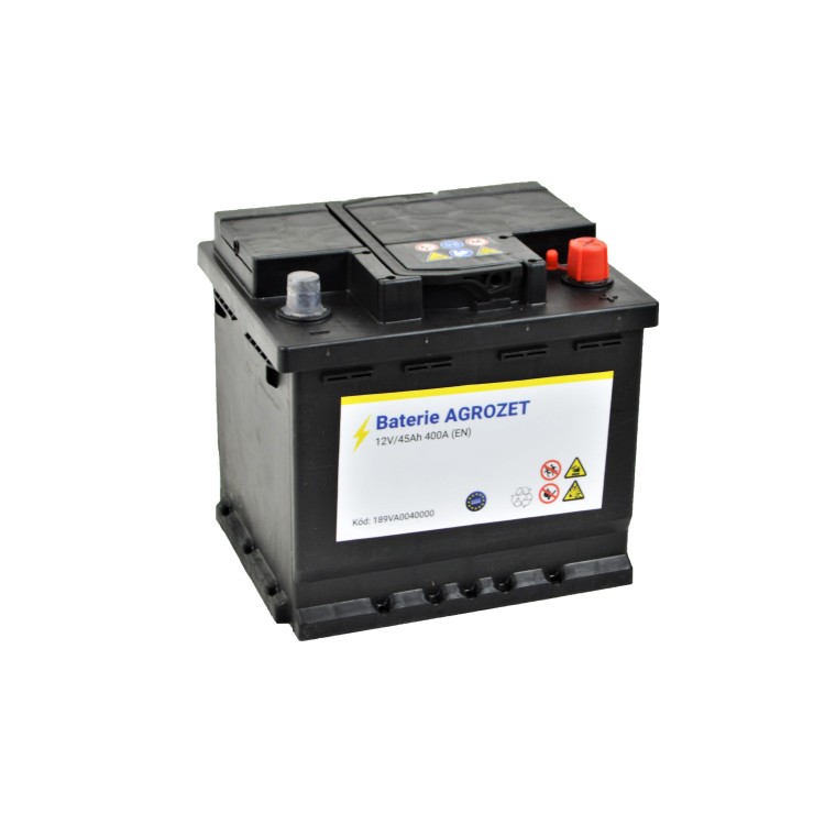 Baterie AGROZET Premium 12V/45Ah 400A EN