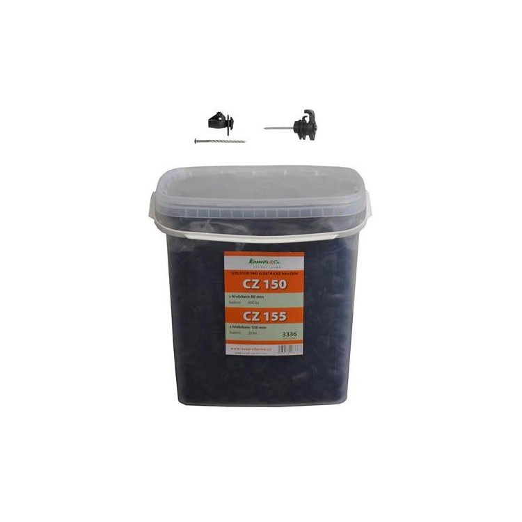 3336 Kbelík s izolátory /400 ks + 20 ks rohových iz/