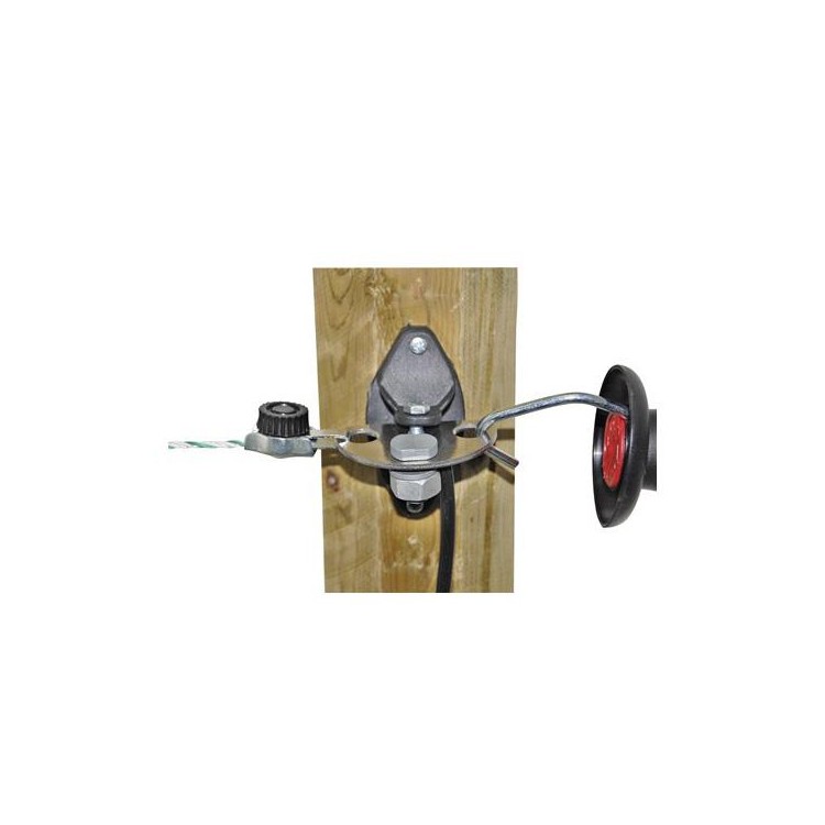 Držák k brance pro elektrické ohradníky s pružinou 5 m