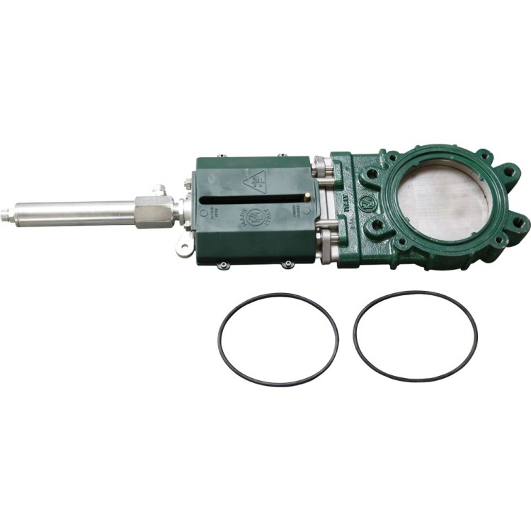 Šoupě deskové 6" MZ 10E hydraulické EW,2xpříruba, rozteč děr 150mm