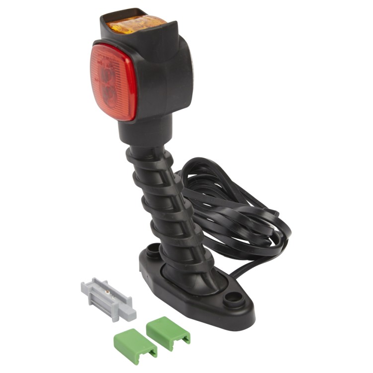 Světlo poziční pravé - tykadlo 12/24V LED barva Č, O,B