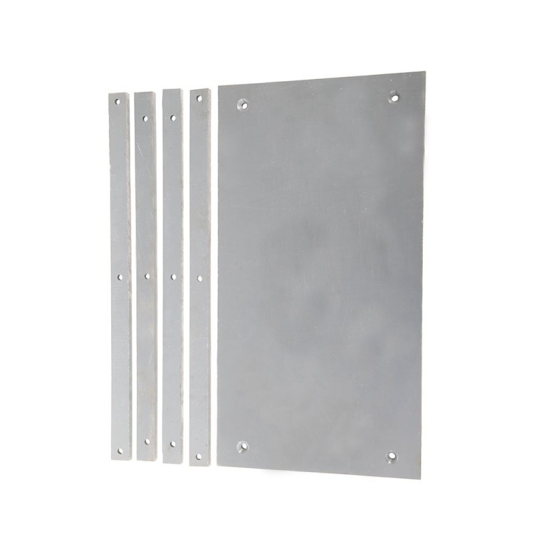 Sada lišt posuvné podlahy ASW, pozice54,55,56, 4ks 38x695mm,1ks 370x695mm