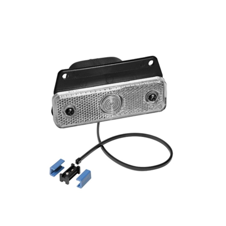 Boční světlo bílé 12V, 2,5m