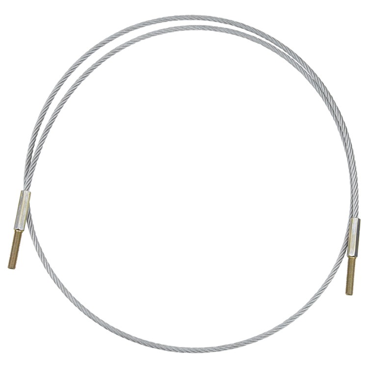 Lano stahovací nástavby ASW 2620mm,8mm,2xzávit,bez příslušenství