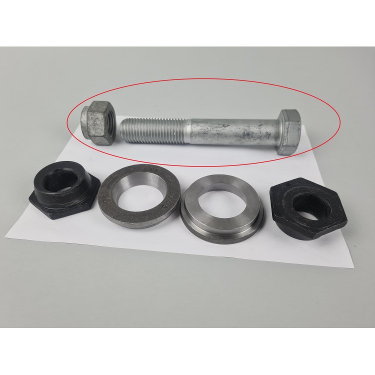 Šroub s maticí, uchycení kyvné tyče M30x185mm