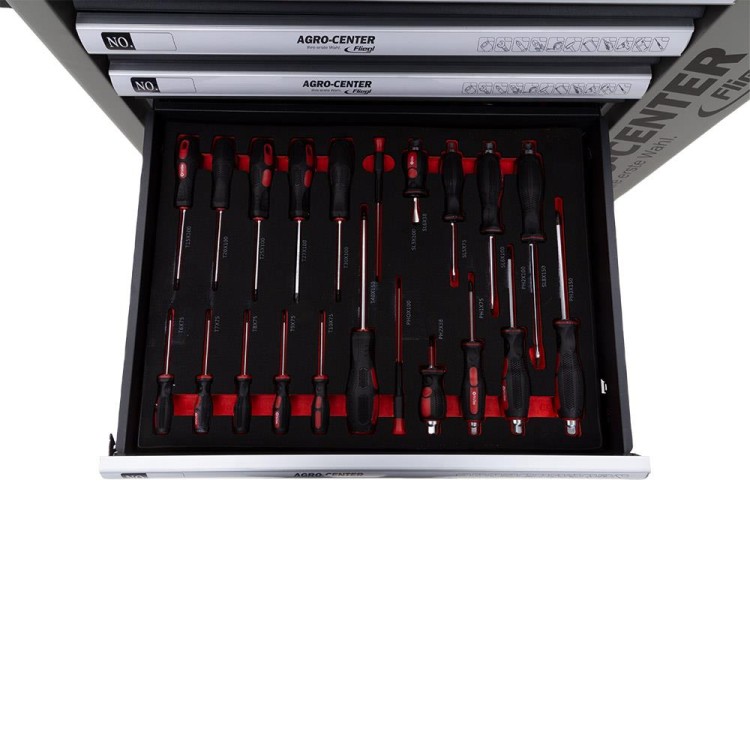 Dílenský vozík s nářadím - 399 dílů