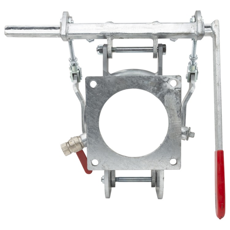 Rychloupínák 6" Italský systém - pohár - příruba rozteč 150x150mm