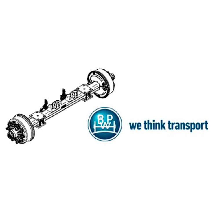 Náprava 410x80 , 2150mm/14000kg