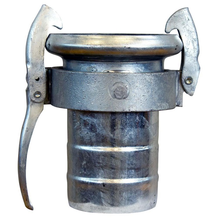 Spojka 6" M-díl s hrdlem pro hadici 125mm - system Perrot