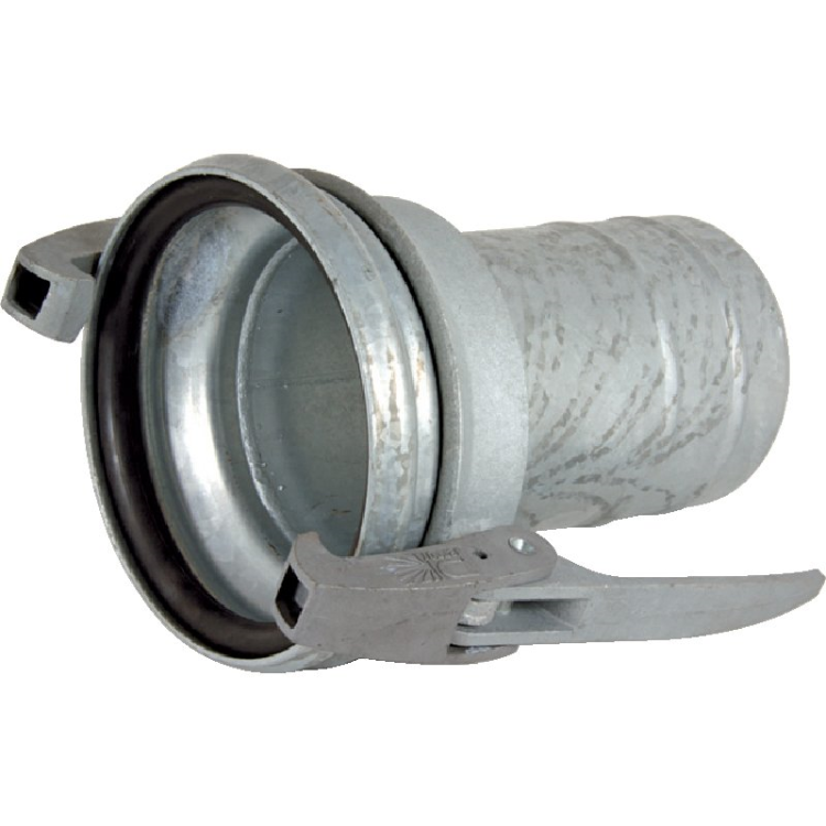 Spojka 6" M-díl s hrdlem pro hadici 125mm - system Perrot