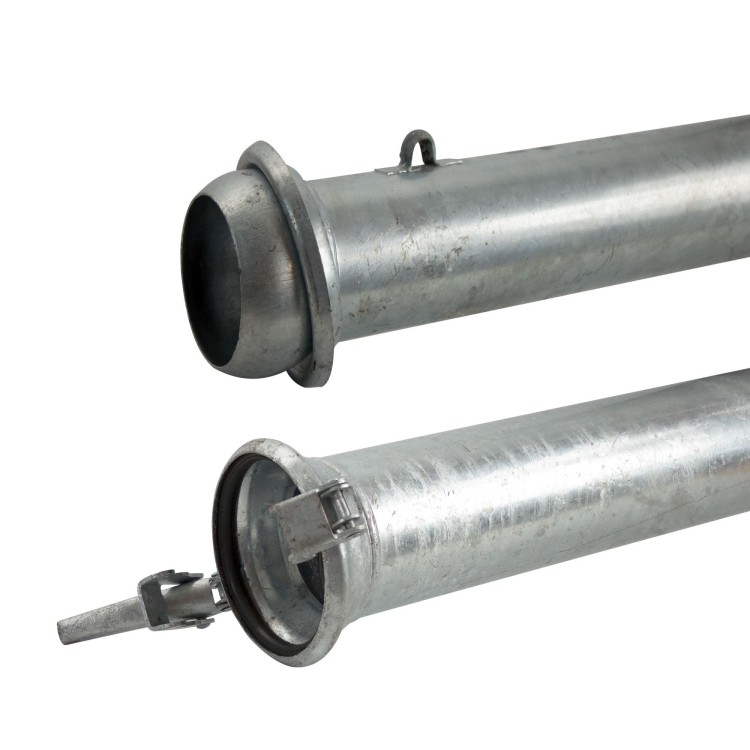 Roura sací 6" M-díl / V-díl, L=3000mm pr.150x1,2mm