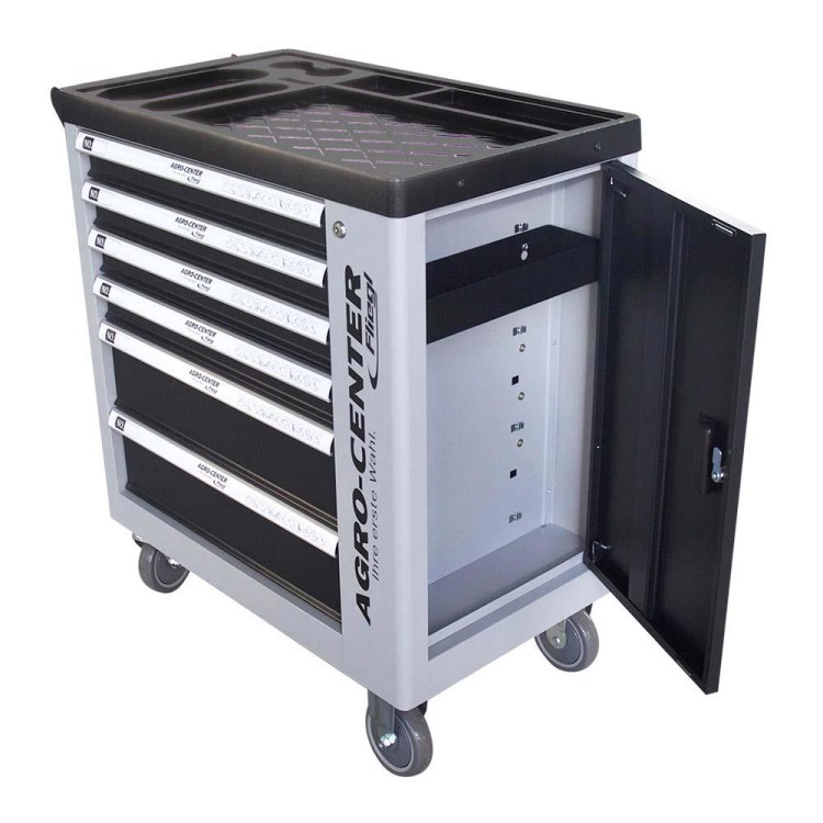 Dílenský vozík s nářadím - 245 dílů