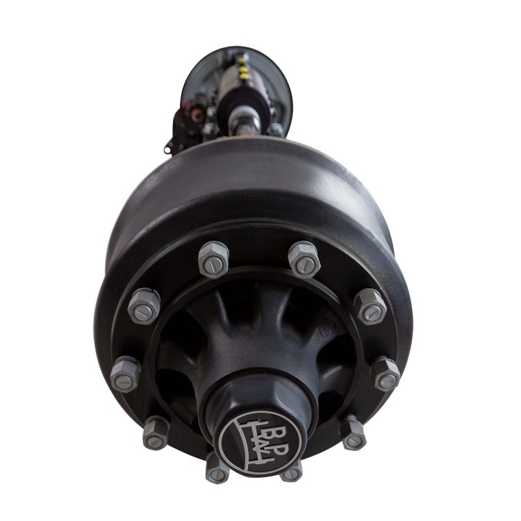 Náprava BPW 410x180 10 děr, GS 2150mm/13500kg/150mm 2 platle