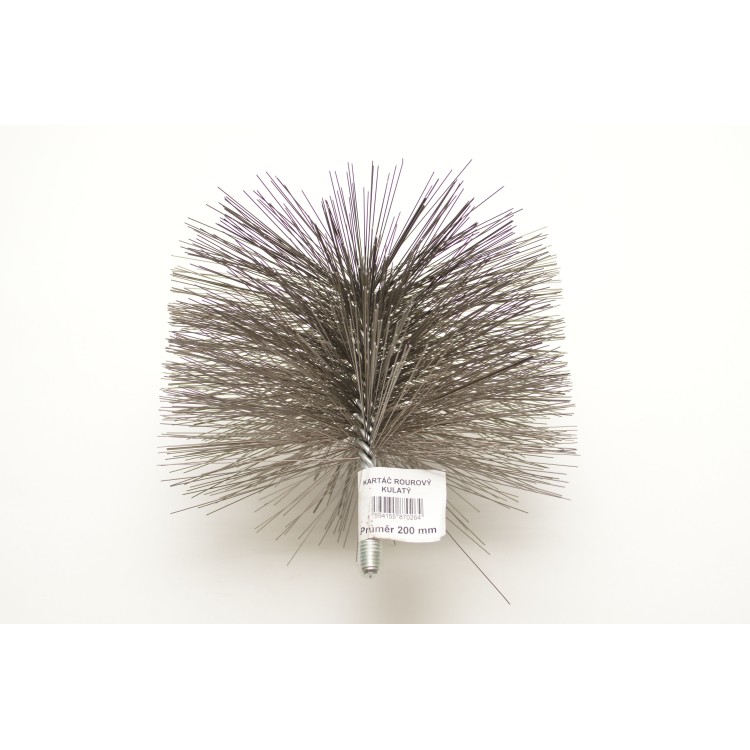 Kartáč ocelový 200 mm na kotle z M12
