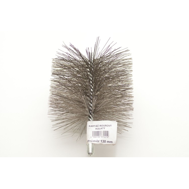 Kartáč ocelový 130 mm na kotle z M12