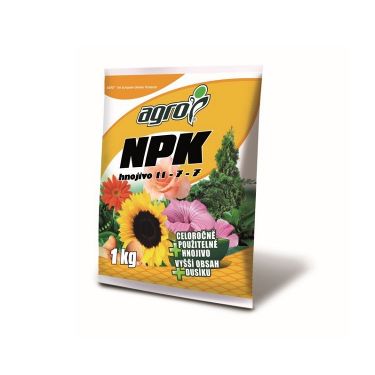 AGRO Univerzální hnojivo NPK 1kg