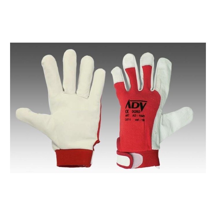 DORO 1001-09 Rukavice pracovní č.9 modré