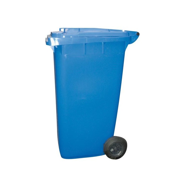 Popelnice 240 l PVC s kolečkama modrá