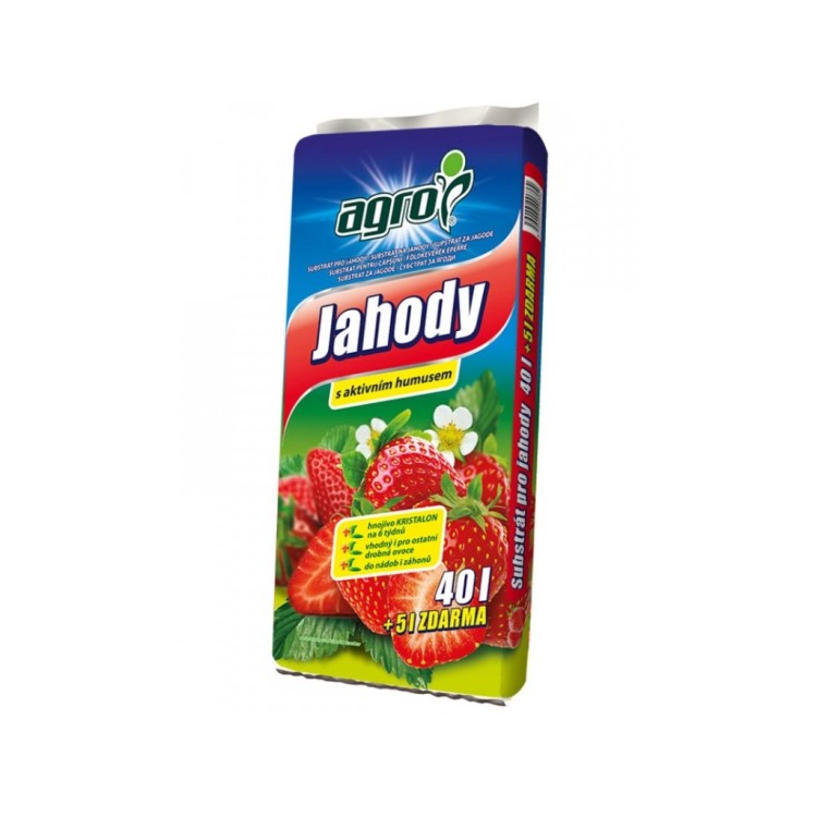 AGRO Substrát pro jahody 40 + 5 l