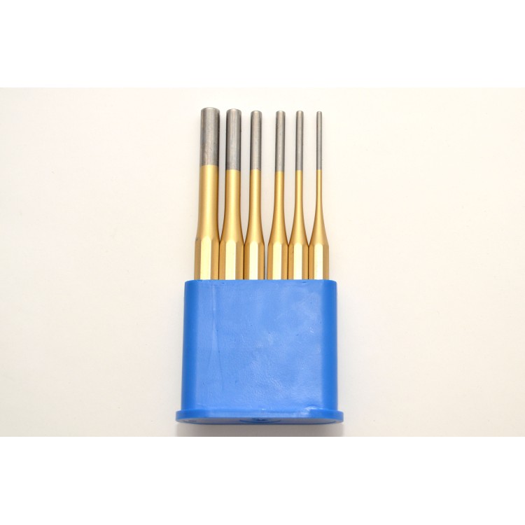 Vyrážeč závlaček 6 díl. 3-10 mm