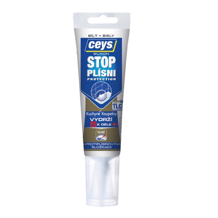 ceys 42505568 SILIKON Stop plísni bílý tuba 125ml