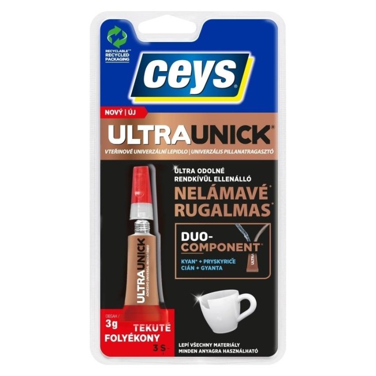 CEYS 48504038 Lepidlo vteřinové Ultraunick 3g