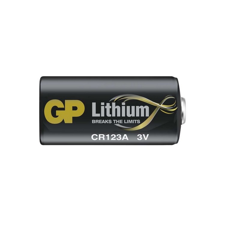 Foto lithiová baterie GP CR123A, 1 ks v blistru