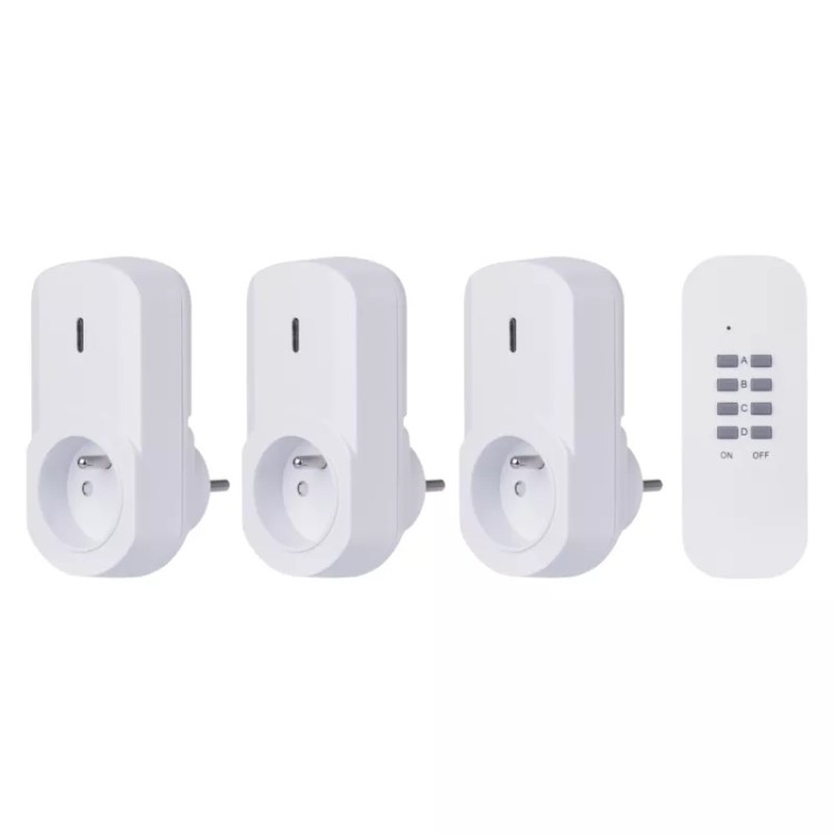 Emos P0070 Zásuvky dálkově ovládané, bílé