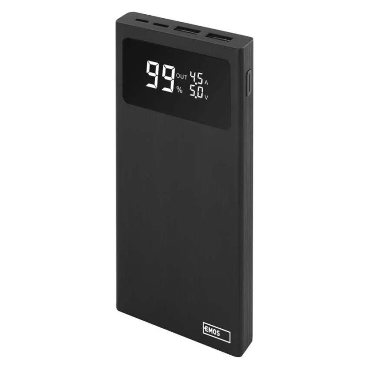 EMOS B0531B Powerbanka EMOS BetaQ 10, 10 000 mAh, 22,5 W, černá
