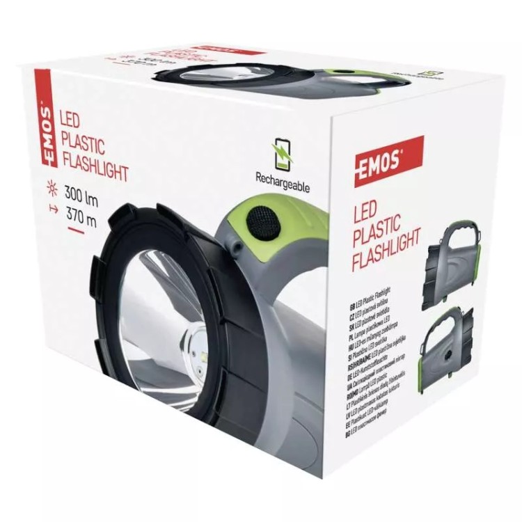 EMOS P2311 LED nabíjecí svítilna 300 lm, 2400 mAh