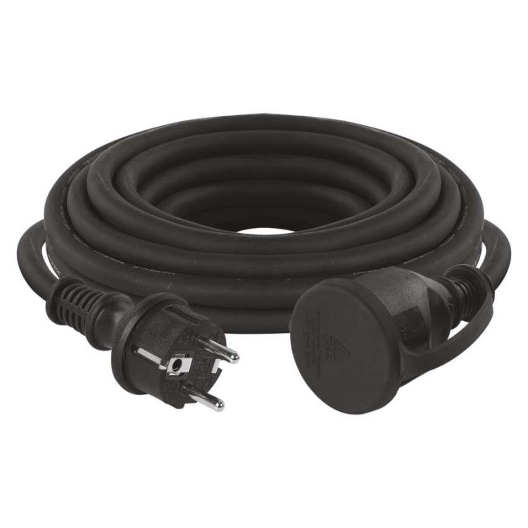 EMOS P01705 Venkovní prodlužovací kabel 5m/1 zásuvka/černý/guma-neopren/230V