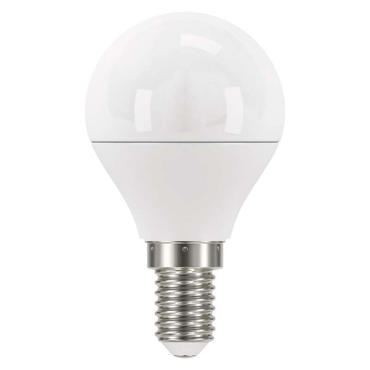 LED žárovka Classic Mini Globe 6W E14 studená bílá