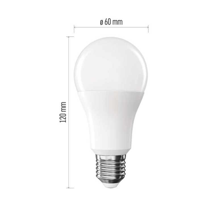 EMOS ZQ5E61 Žárovka LED Classic A60 E27 13 W (100 W) teplá bílá