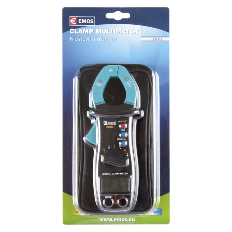 Multimetr klešťový EM400