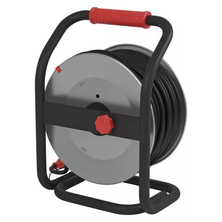 Prodlužovák na kov. bubnu 40 m z4 2,5 mm ~230 V