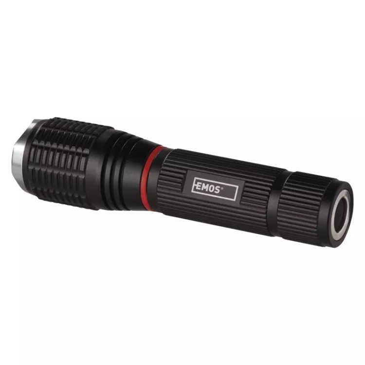 LED svítilna 5W + 3W COB 3x AAA